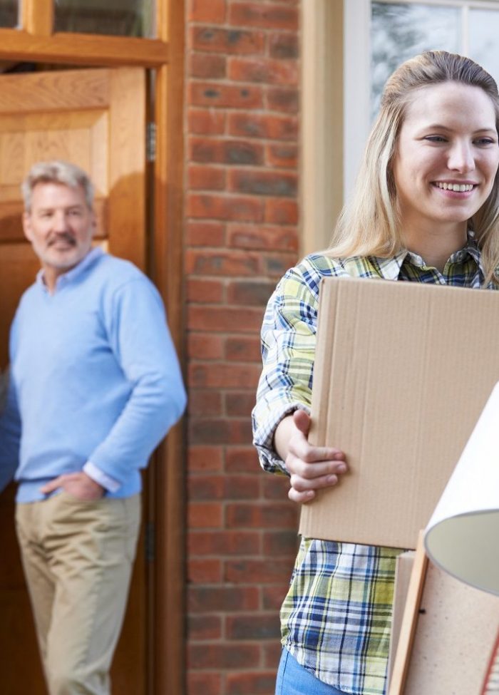 Adult Daughter Moving Out Of Parent's Home