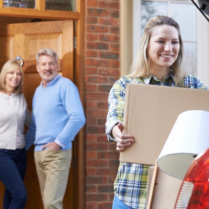 Adult Daughter Moving Out Of Parent's Home